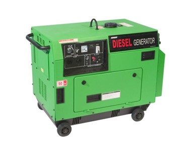 Genquip Traders - Diesel Silenced Generator 5500W | DG6LN