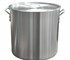Stainless Steel Commercial Deep Stock Pot 165 Liters