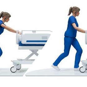 WeAssist Improved Patient Transport - Push Bed & Feel The Difference