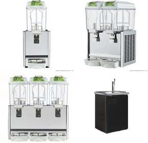 Bowl Juice Dispenser, Underbar direct draw dispenser, Insulated dispen