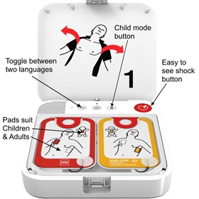 Lifepak CR2 Semi-Automatic AED defibrillator