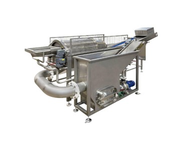 AIT Vegetable Machinery - Potato Washer Machine 300 litres/hour