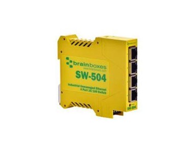 Brainboxes - Ethernet Switches | SW-504