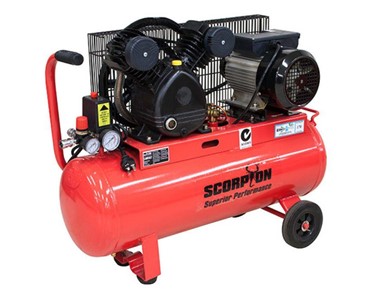 Scorpion - Portable Twin Belt Driven Air Compressor | DR PB-02550