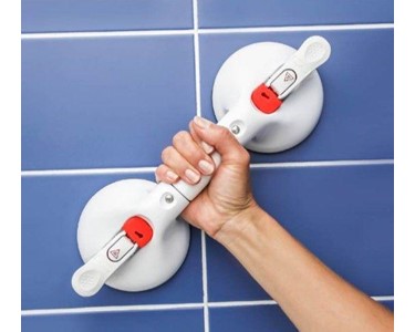 Shower Handle Mobile Grip