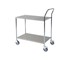 Verdex 2 Tier Flat Deck Trolley (Stainless Shelves)
