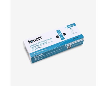 TouchBio - Combo Covid-19 & Flu A/B Rapid Antigen Test | 02 Test Kit