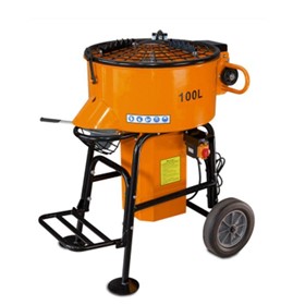 100 L Forced Action Paddle Pan Mixer