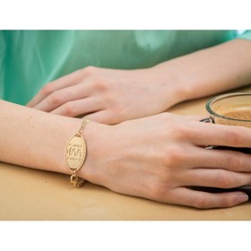 Medical Alert Bracelet | 9ct Gold Curb Chain Bracelet