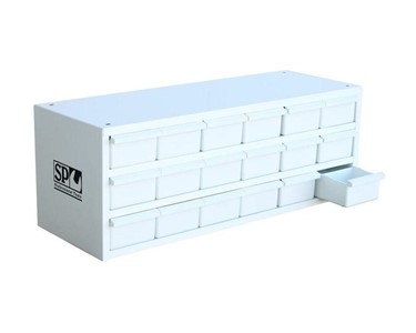 SP Tools - Small Parts Cabinet 18 Drawer 826 X 300 X 305