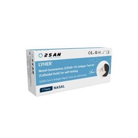 Lyher Covid-19 Rapid Antigen Testing Kits | Box Of 7 | Personal Kits