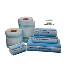 Sterilisation Reel |MPAP501 Steril Bag-S/SealPaper/Film 300ea 90x230mm