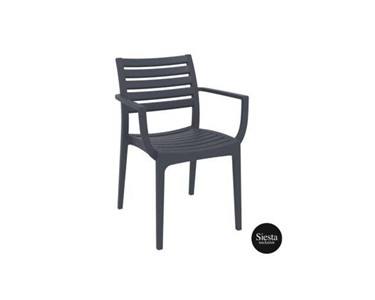 Siesta Spain - Ares 80 Table/ Artemis Chair 4 Seat Package - Anthracite