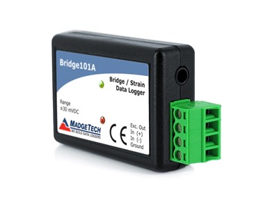MadgeTech - Voltage Data Loggers | Bridge101A |  Bridge/Strain Gauge Data Logger