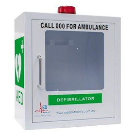 Alarmed Defibrillator Cabinet