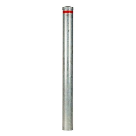 Bollard 114mm In Ground Hot Dipped - Galvanised | B114-IG-Gal