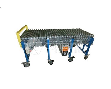 Powered Expandable Conveyors with Rollers