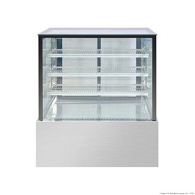 Heated Food Display – Stylish Stainless Steel Display | H-SL840V 