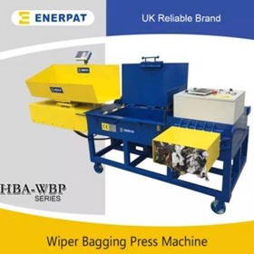 Wiper Bagging Press Machine 