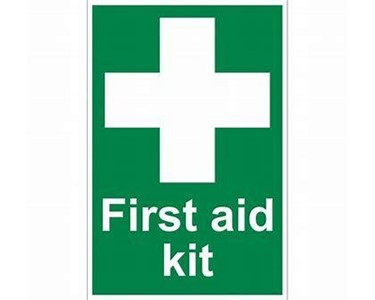 Absorb Environmental Solutions - First Aid Kit Sign