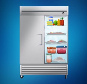 Cleaning and Organizing a Commercial Refrigerator