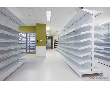 IntraSpace - Hospital Shelving | Pharmacy Shelving