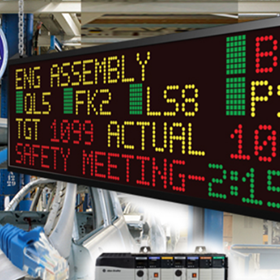Industrial LED Display | Tough Smart Marquee with Wifi Easy Connect