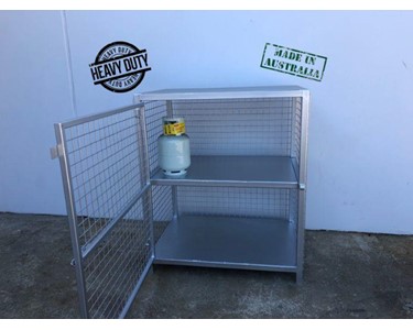 DHE - Gas Bottle Storage Cage – DHE-GBC615-FW