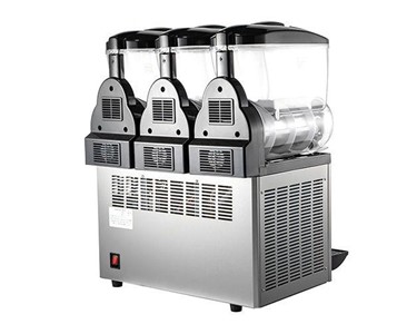 Vevor - Slush Frozen Drink Machine | 3x15L Tank | 800W Stainless Steel | X-450