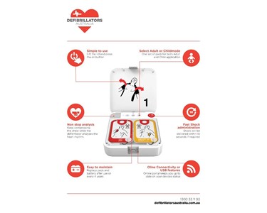 Lifepak CR2 - Semi Automatic AED Wi-Fi Defibrillator | CR2 Connected 