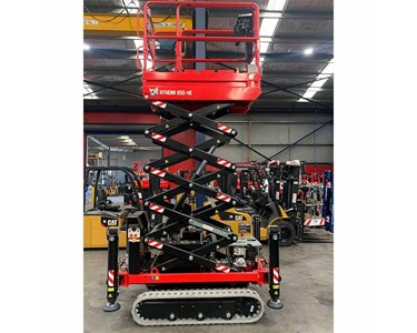 Athena - Compact Tracked Scissor Lift 850 HE | slopes up to 23° 