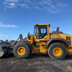 Used 2017 Volvo L110H wheel loader 