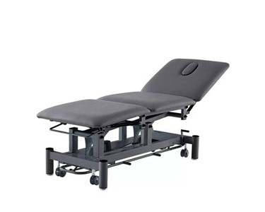 CubicHealth - Three Section Treatment Table | with Black Frame & Footbar