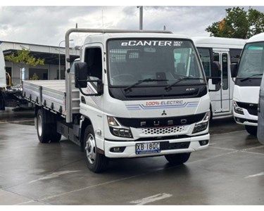 Fuso - Tray Truck | 2024 eCanter e615 Heavy Duty Alloy Tray | Used 