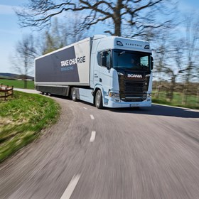 Battery electric truck