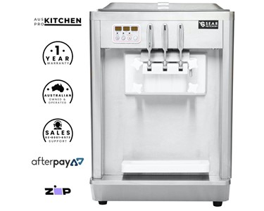 Aus Kitchen Pro - Soft Serve Machine | Frozen Yoghurt 2 Flavour Twist