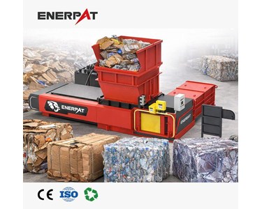 Enerpat - Twin Ram Horizontal Baler for OCC Cardboard