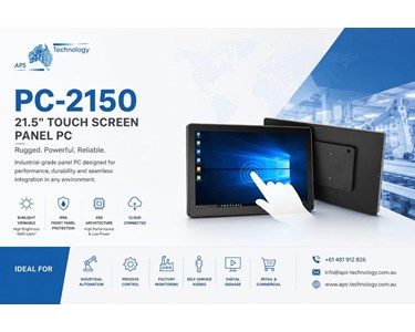 APS Technology Australia - PC-2150 21.5" Industrial Touch Screen Panel PC