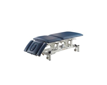 Pacific Medical - 5 Section Treatment Couch Hi-Lo 2 Motor Navy Blue