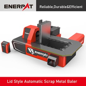 Lid Style Automatic Scrap Metal Baler