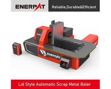 Enerpat - Lid Style Automatic Scrap Metal Baler