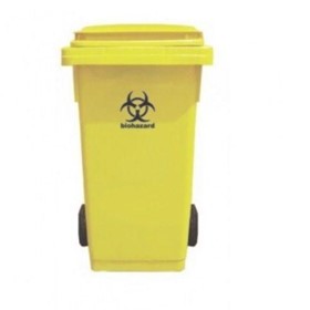 Waste Bin | Medical Bin 240 Liter | Yellow