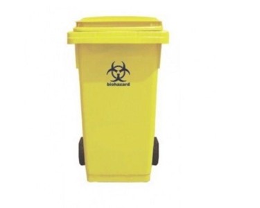 BioPak - Waste Bin | Medical Bin 240 Liter | Yellow