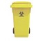 BioPak - Waste Bin | Medical Bin 240 Liter | Yellow