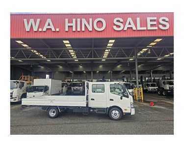 Hino - 300 Series 617 Crew Tray Dropside Truck