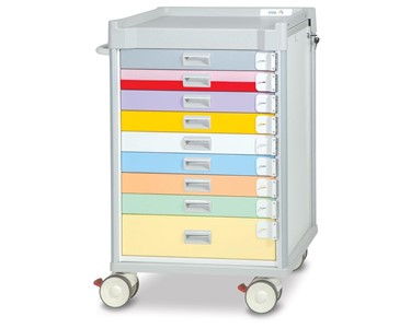 Viva - Paediatric Emergency Cart | 9 Drawers