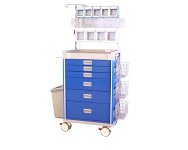 Select Patient Care - Anaesthetic Cart | 6 Drawer - Package 2