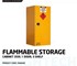 Pratt 350L 1-Door Flammable Storage Cabinet