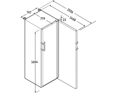 Liebherr - Laboratory refrigerator with Fan-assisted Cooling | SRFfg 550