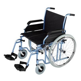Max Mobility HD1 Heavy Duty Manual Wheelchair (Blue)